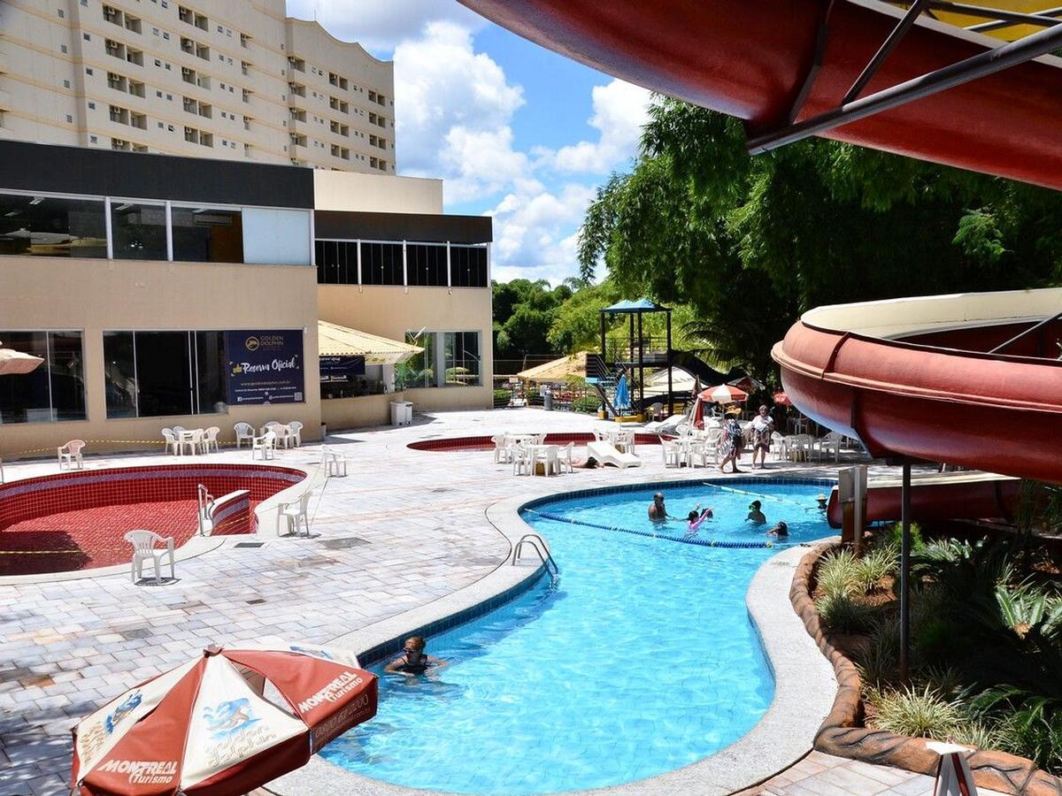 Apartamento Golden Dolphin Grand Калдас-Новас Экстерьер фото